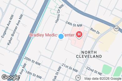Map image of the property - 2300 Oakland Dr NW