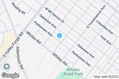Map image of the property - 607 Perkiomen Ave