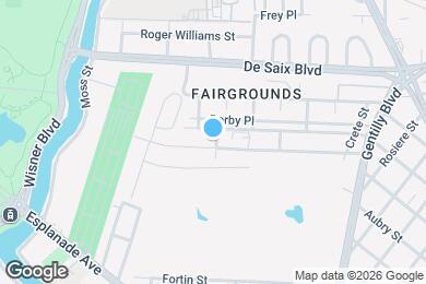 Map image of the property - 3401 Belfort Ave
