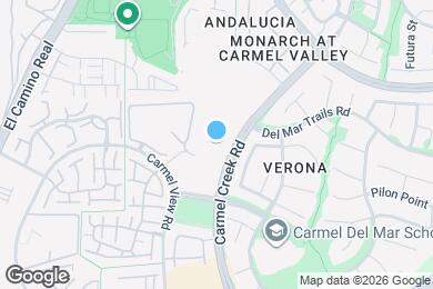 Map image of the property - 12550 Carmel Creek Rd