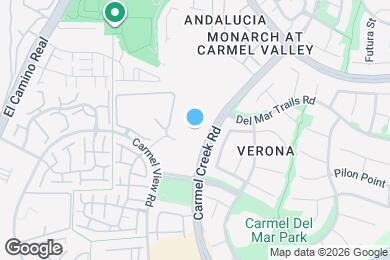 Map image of the property - 12580 Carmel Creek Rd