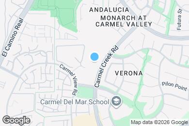 Map image of the property - 12588 Carmel Creek Rd
