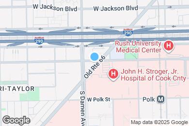 Map image of the property - 1946 W Ogden Ave