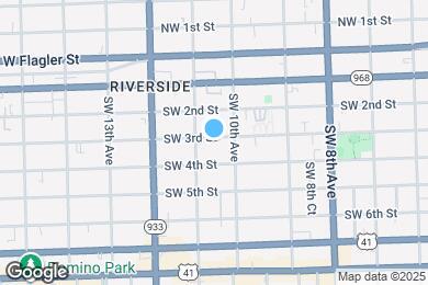 Map image of the property - 1036 SW 3rd St