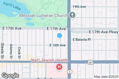 Map image of the property - 1631 Harrison St