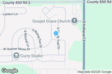 Map image of the property - 8291 S Shady Trail Dr