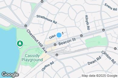 Map image of the property - 1906 Beacon St