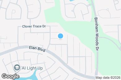 Map image of the property - 3322 Orchid Trace Dr