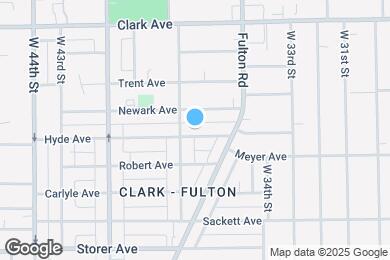 Map image of the property - 3712 Hyde Ave