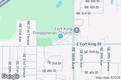 Map image of the property - 3437 E Fort King St