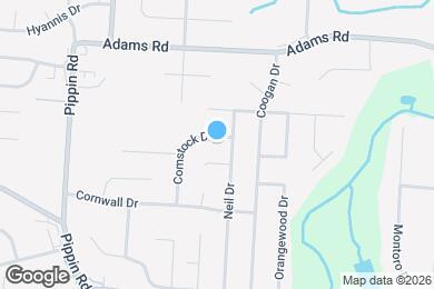 Map image of the property - 9340 Comstock Dr