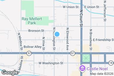 Map image of the property - 237 W Friendship St