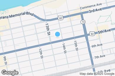 Map image of the property - 1324 5th Ave