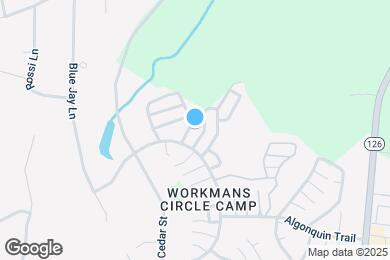 Map image of the property - 369 Captain Eames Cir