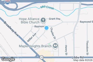 Map image of the property - 5135 Stanley Ave