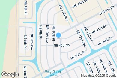Map image of the property - 4012 W Gator Cir