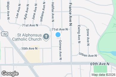 Map image of the property - 7025 Grimes Ave N