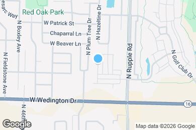 Map image of the property - 1276 N Sicily Ln