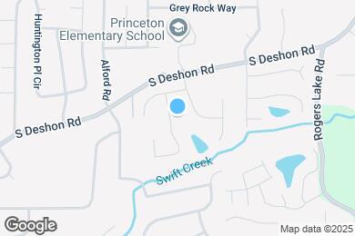 Map image of the property - 1198 Oak Knoll Ct