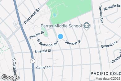 Map image of the property - 116 N Helberta Ave