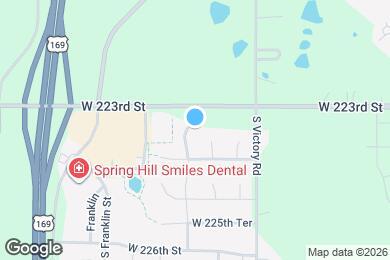 Map image of the property - 22350 S jefferson street