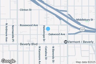 Map image of the property - 4069 Oakwood Ave