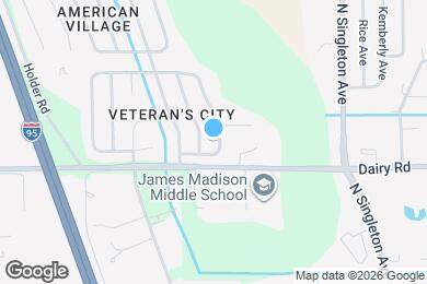 Map image of the property - 1530 E Powder Horn Rd