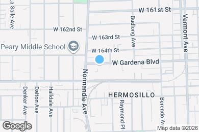 Map image of the property - 1328 W Gardena Blvd