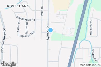 Map image of the property - 2966 Sylvan Rd