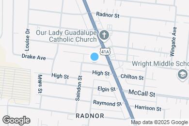 Map image of the property - 412A McClellan Ave