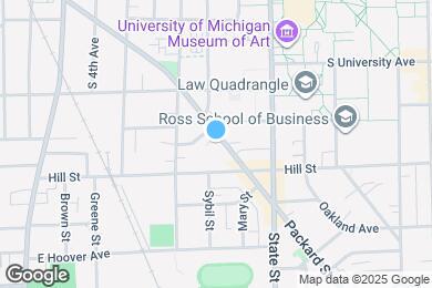 Map image of the property - 520 Packard St