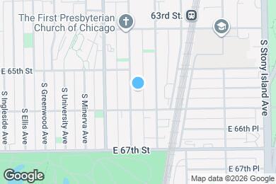 Map image of the property - 6531 S Kimbark Ave