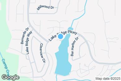 Map image of the property - 7700 Lakeshore Ct