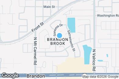 Map image of the property - 402 Sangria Dr