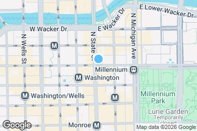 Map image of the property - 17 E Randolph St