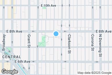 Map image of the property - 740 N Pearl St