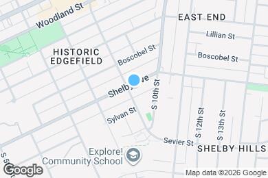 Map image of the property - 902B Shelby Ave