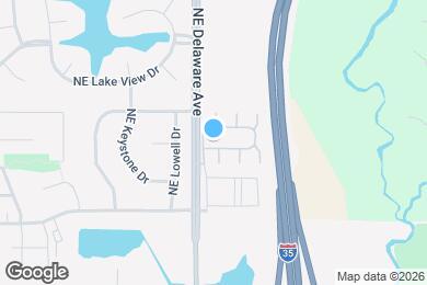 Map image of the property - 1120 NE 7th Ln