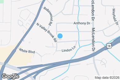 Map image of the property - 3026 Brook Dr