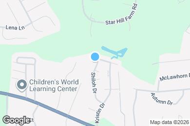Map image of the property - 301 Shiloh Dr