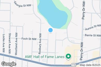 Map image of the property - 324 Pershing Ave NW