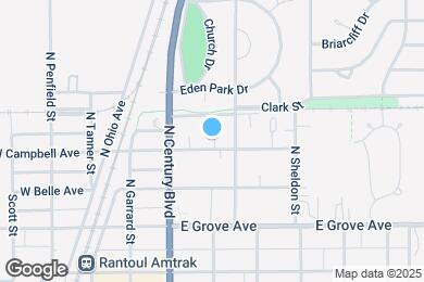 Map image of the property - 335 E Campbell Ave