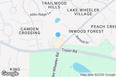 Map image of the property - 2720 Lake Wheeler Rd