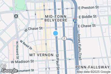 Map image of the property - 24 E Eager St