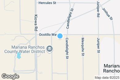 Map image of the property - 21049 Ocotillo Way