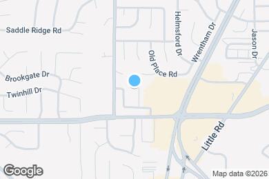 Map image of the property - 4104 Barnsley Ct