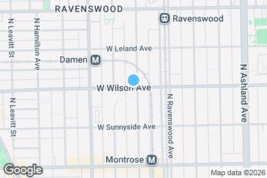 Map image of the property - 1901 W Wilson Ave