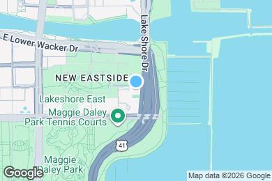 Map image of the property - 195 N Harbor Dr