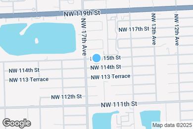 Map image of the property - 1605 NW 114th St