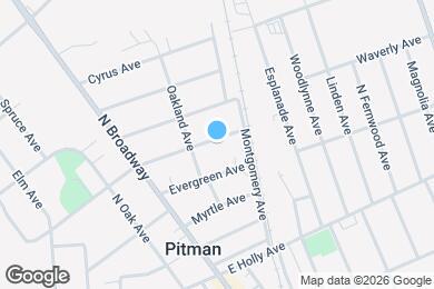 Map image of the property - 125 W Woodland Ave